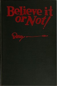 Believe it or not! [1929]
