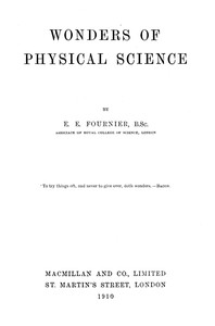Wonders of physical science