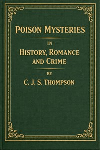 Poison mysteries in history, romance and crime