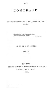 The contrast, Volume 1 (of 3)