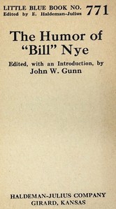 The humor of "Bill" Nye