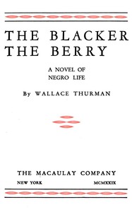 The blacker the berry