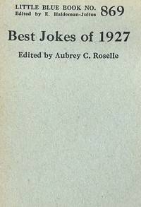 Best jokes of 1927