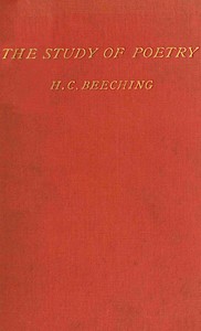 Two lectures introductory to the study of poetry