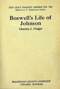 Boswell's life of Johnson
