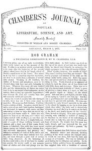 Chambers's Journal of Popular Literature, Science, and Art, No. 688  March 3, 1877