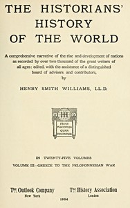 The historians' history of the world in twenty-five volumes, volume 03