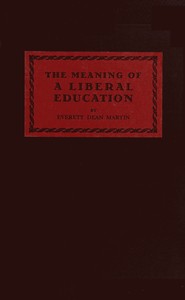 The meaning of a liberal education