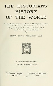 The historians' history of the world in twenty-five volumes, volume 11
