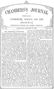 Chambers's Journal of Popular Literature, Science, and Art, No. 683  January 27, 1877