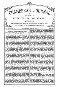 Chambers's Journal of Popular Literature, Science, and Art, Fifth Series, No. 18, Vol. I, May 3, 1884