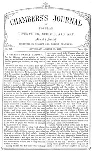 Chambers's Journal of Popular Literature, Science, and Art, No. 713, August 25, 1877
