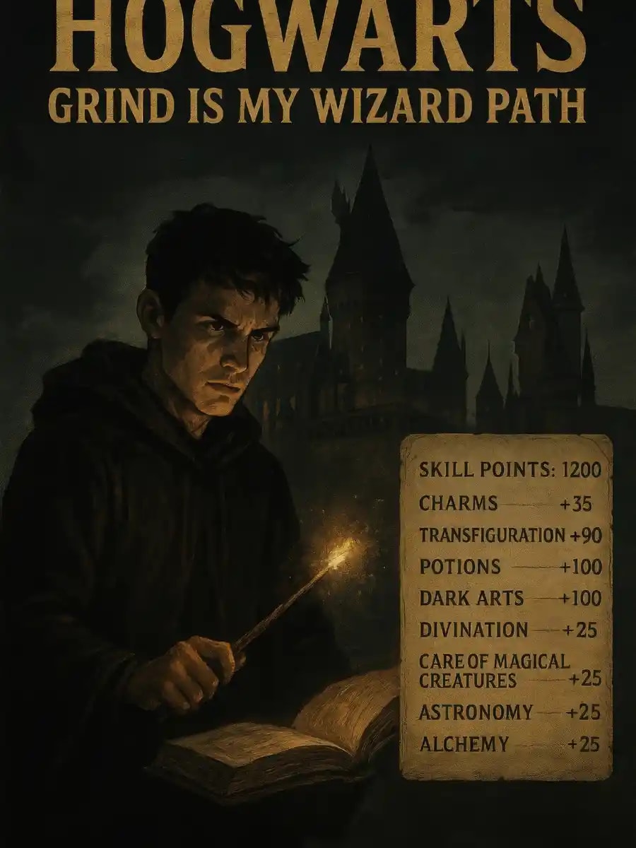 Hogwarts : Grind is My Wizard Path