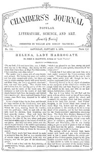 Chambers's Journal of Popular Literature, Science, and Art, No. 732 January 5, 1878