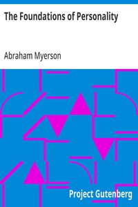 The Foundations of Personality