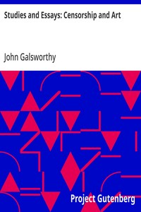 Studies and Essays: Censorship and Art
