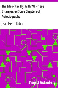 The Life of the Fly; With Which are Interspersed Some Chapters of Autobiography
