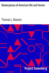 Masterpieces of American Wit and Humor