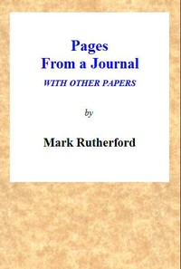 Pages from a Journal with Other Papers