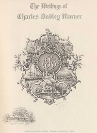 Quotes and Images From The Works of Charles Dudley Warner
