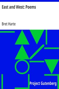 East and West: Poems