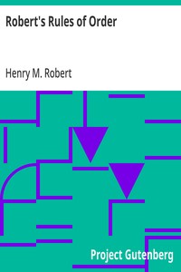 Robert's Rules of Order Pocket Manual of Rules of Order for Deliberative Assemblies