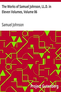 The Works of Samuel Johnson, LL.D. in Eleven Volumes, Volume 06  Reviews, Political Tracts, and Lives of Eminent Persons