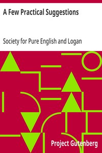 A Few Practical Suggestions